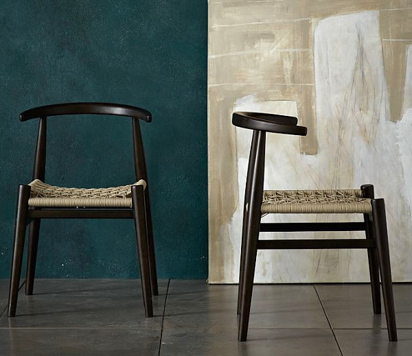 Modern wooden chairs