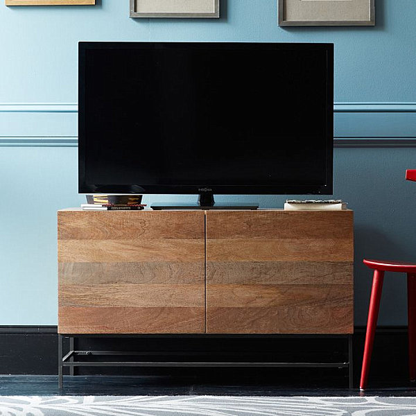 Rustic media console