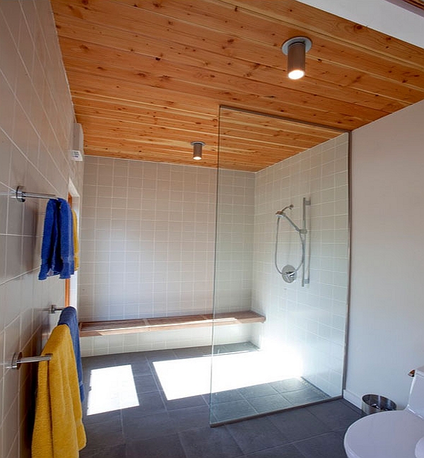 Eco Friendly Ceiling Designs For The Modern Home   Simple And Minimal Bathroom 