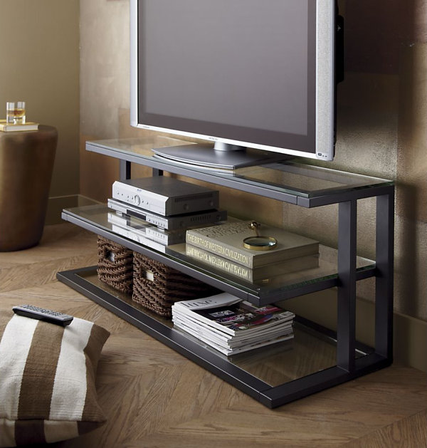 Sleek media console