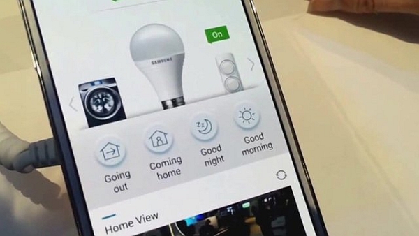 Smart interface of the Smaung home app