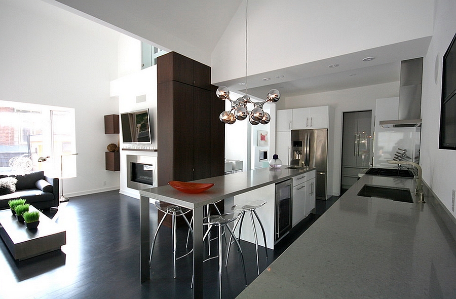 Smart modern kitchen in Grey