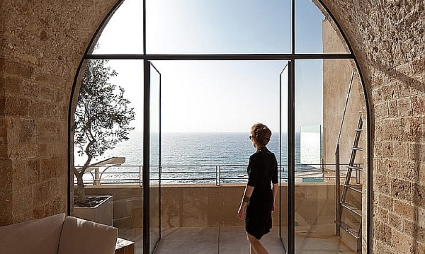 Modern Renovation Of A Historic Apartment Brings Home Sweeping Sea Views