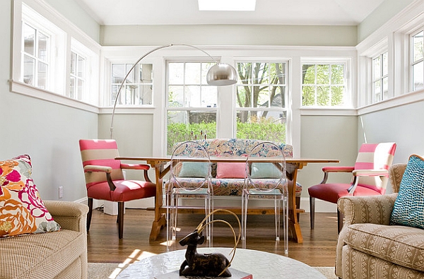 Talk about a truly diverse dining room!