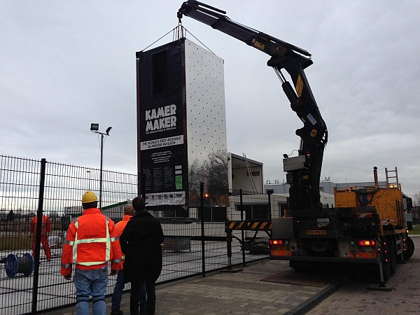 The kamermaker 3D Printer on site