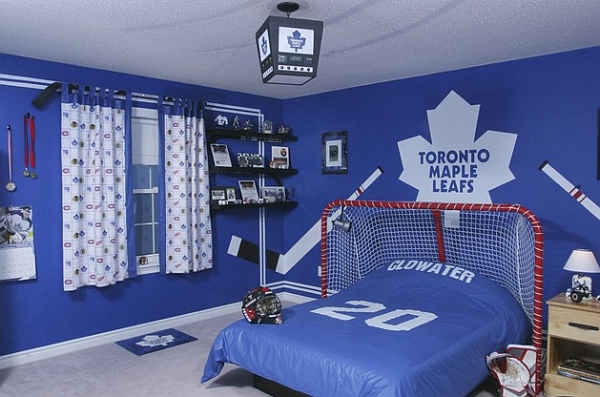 Wall Murals, Decals, Sports Themed Interiors