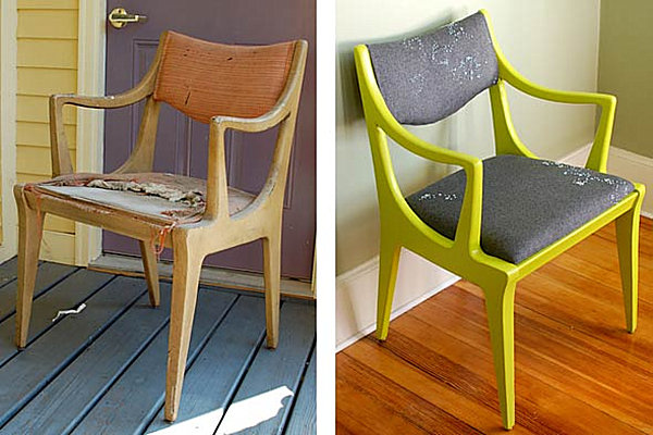 Vintage chair makeover
