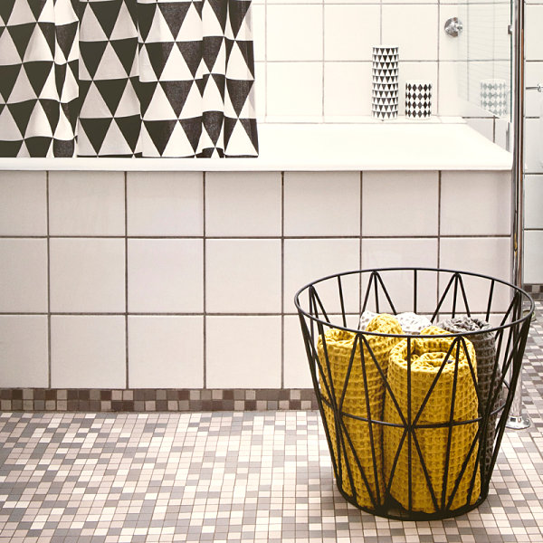 Wire basket for storage and style