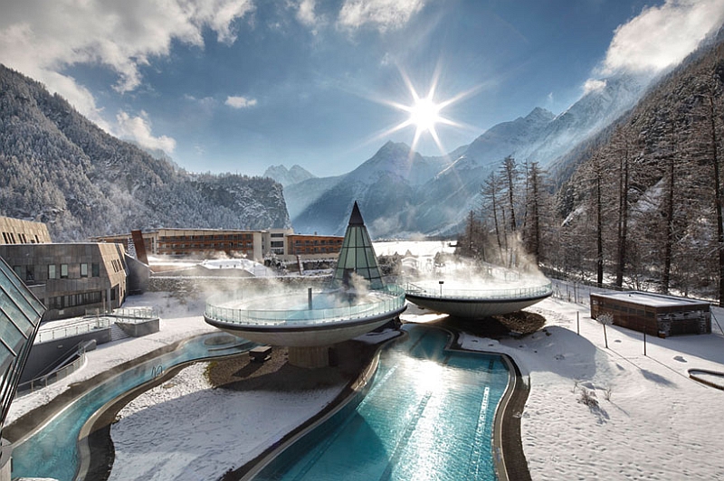aqua dome thermal resort in Austria
