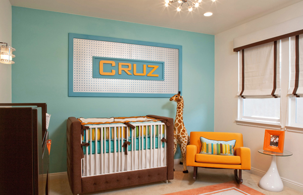 orange-and-aqua-boy-nursery-design