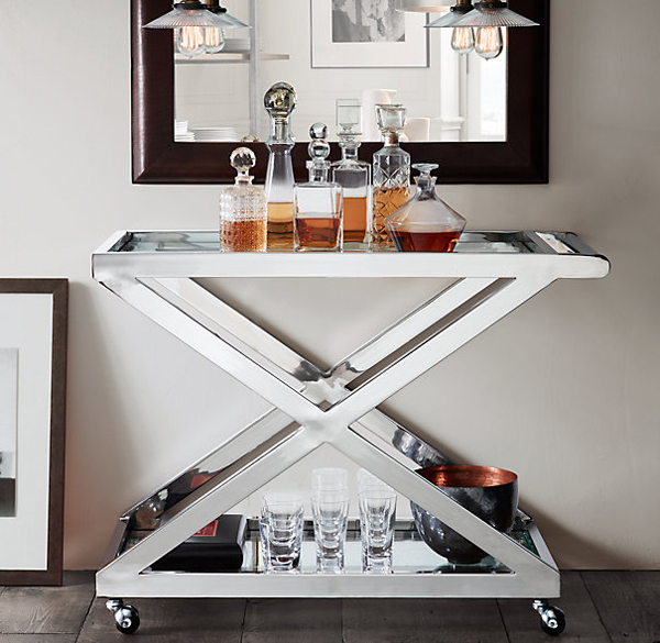 12 Stylish Bar Carts With Amazing Design