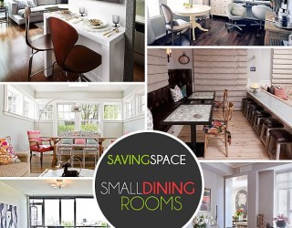 Small Dining Rooms That Save Up On Space