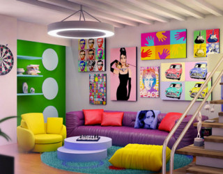 Andy Warhol's Pop Art Makes A Special Appearance Indoors