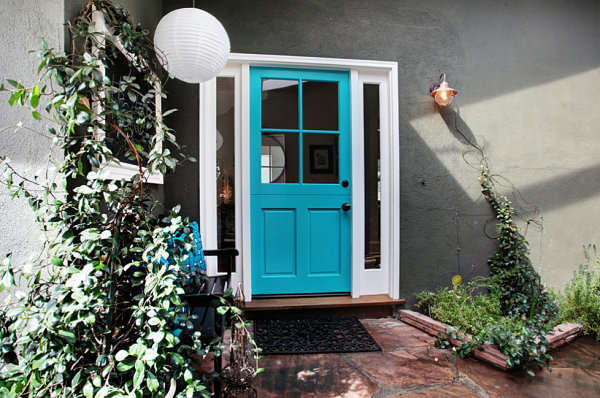 Charming cottage entrance