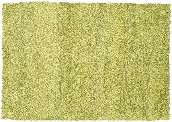 Chartreuse rug