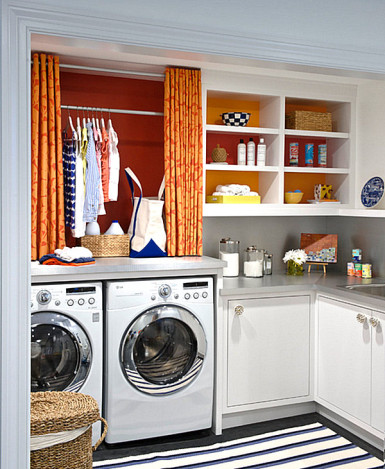 Eye-Catching Laundry Room Shelving Ideas | Decoist