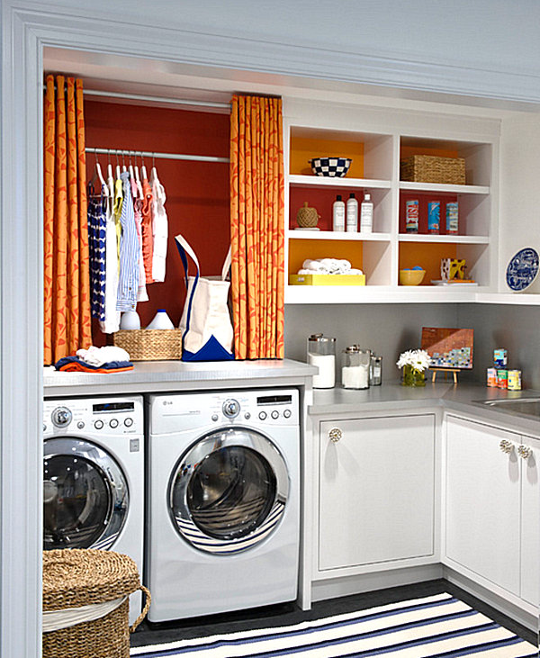 laundry room shelving