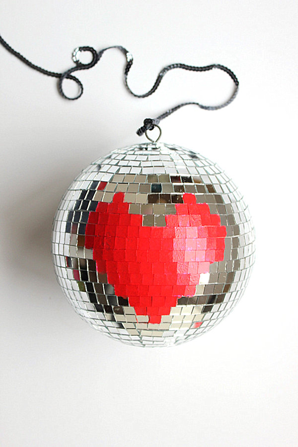 Disco ball valentine