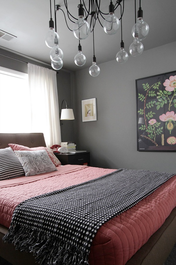 bedroom chandeliers modern