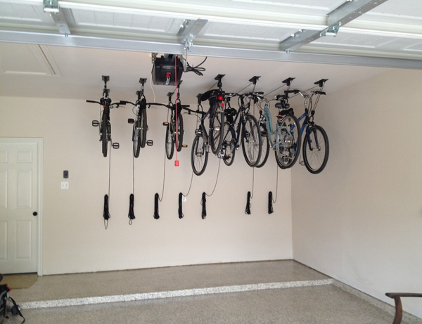 small garage bike storage