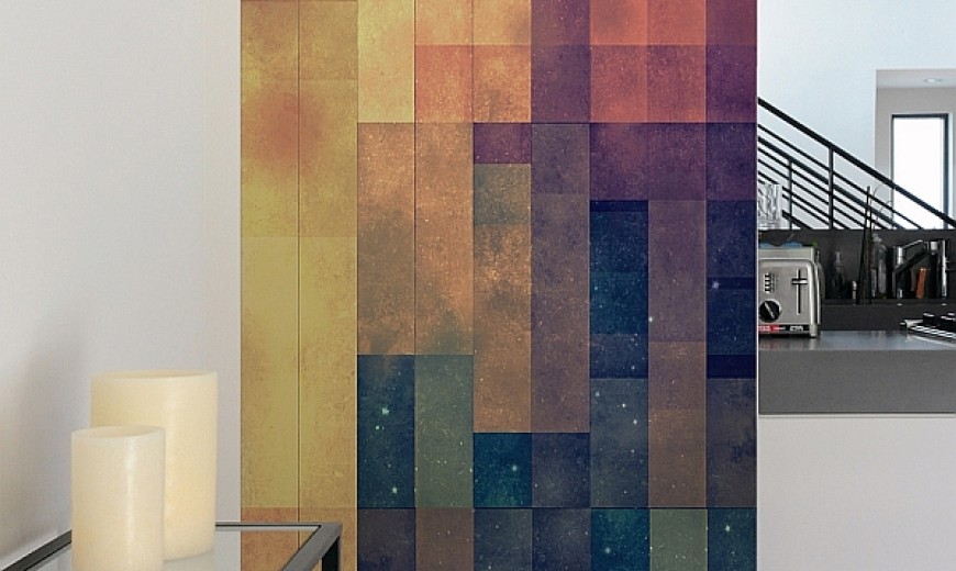 Create A Captivating Accent Wall With Geometric-Patterned Wall Tiles