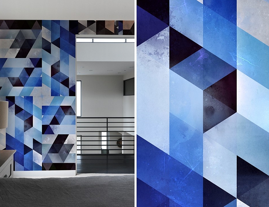 Create A Captivating Accent Wall With GeometricPatterned Wall Tiles