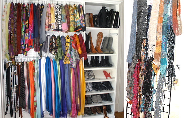 Scarf Storage Solutions For An Organized Closet