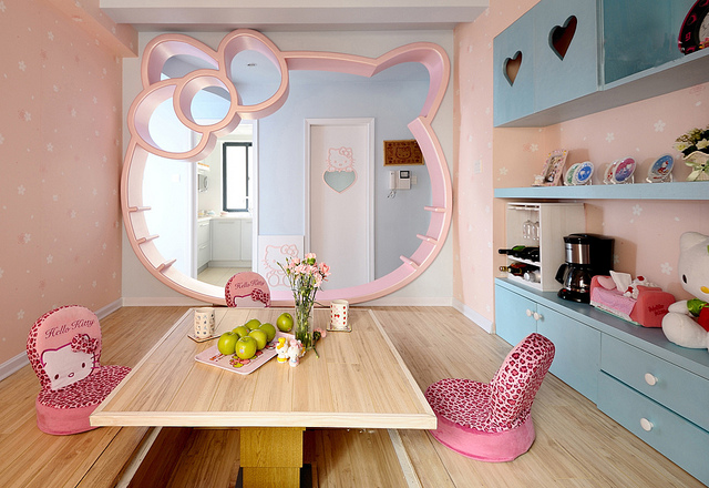 Hello Kitty Girls Room Designs