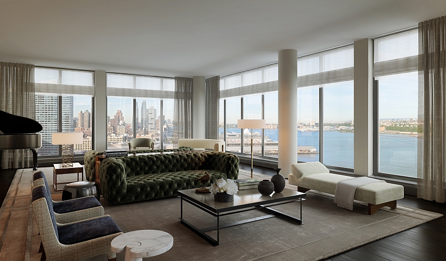 Luxury Waterfront Condominium With Expansive Views of NYC Skyline: One