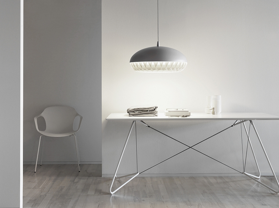 Minimalist pendant light for modern study