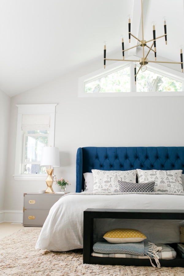 Modern bedroom chandelier