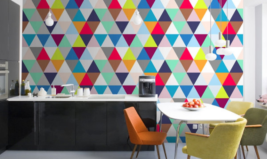 Geometric Design Inspiration For Your Next Accent Wall Or DIY Project