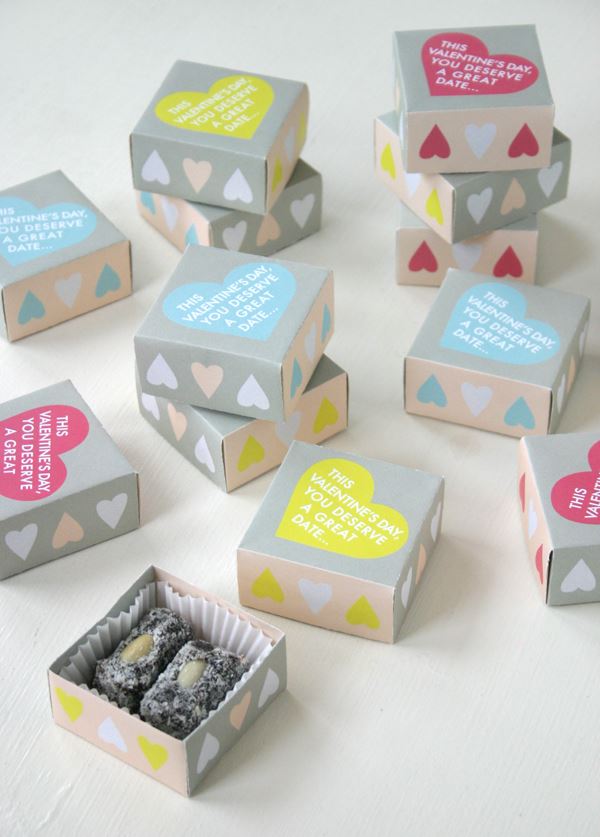 Valentine's Day treat boxes