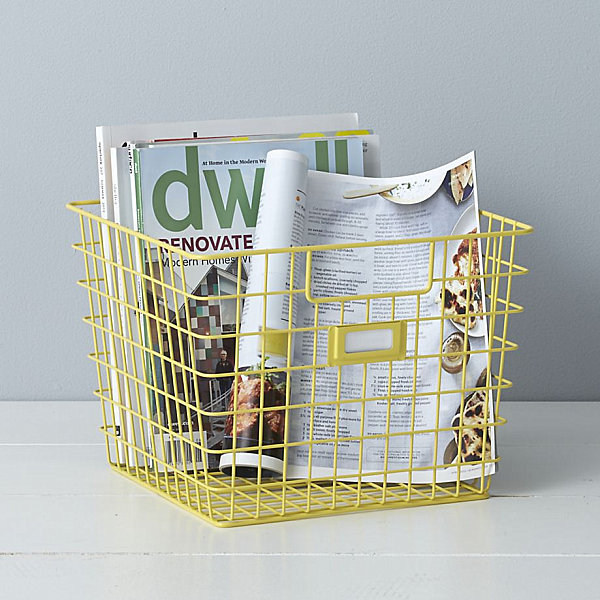 Wire storage bin