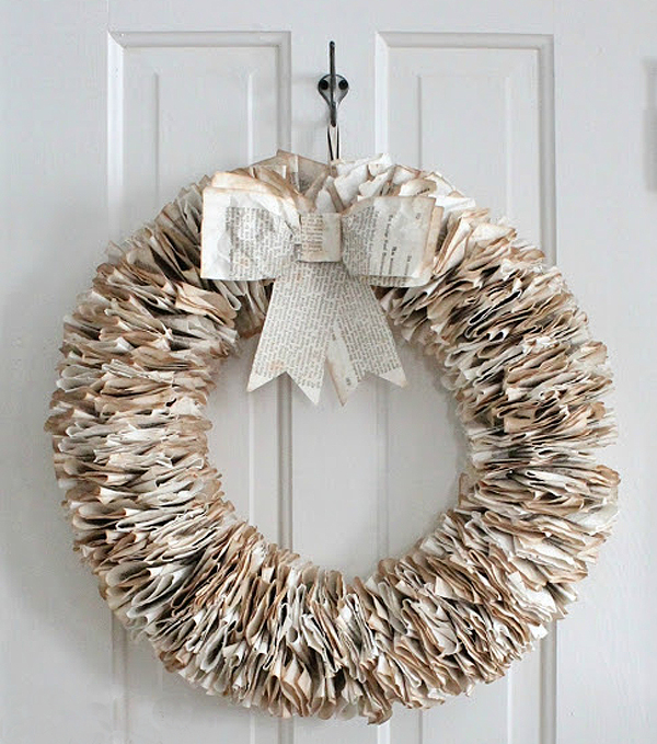 DIY Idea: Upcycled Books For Your Interior