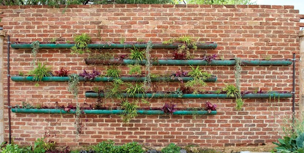 gutter garden planter