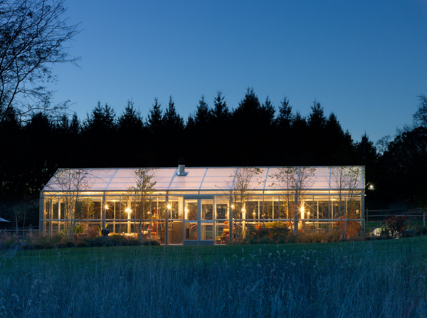 large greenhouse living