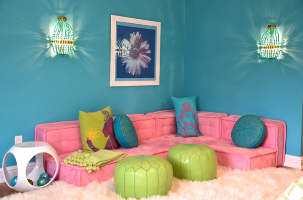 modern girls room lounge