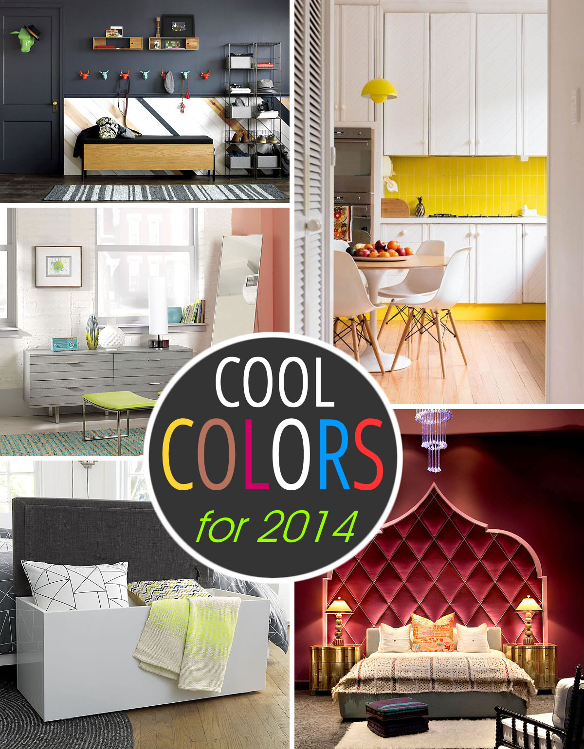 5 Cool Paint Colors for 2014