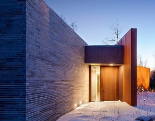 Striking Exterior And Sustainable Design Shape The House In The Woods