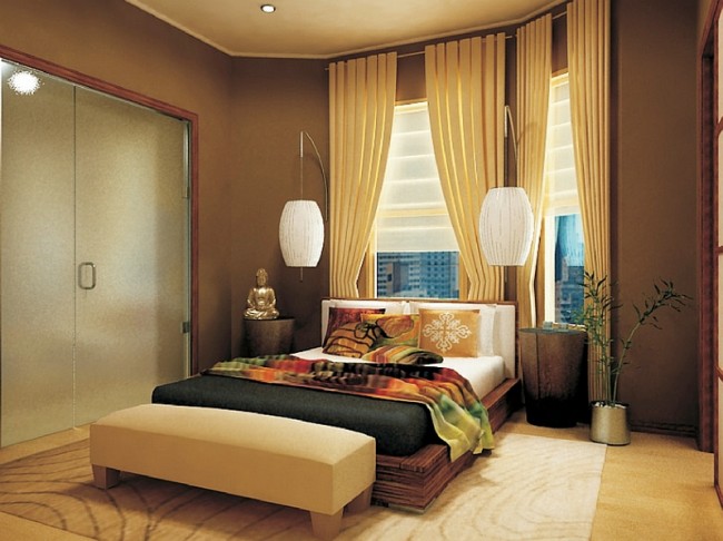 Asian Inspired Bedrooms: Design Ideas, Pictures