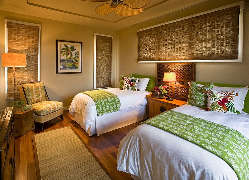 Beautiful Hawaiian Cottage Style Bedroom