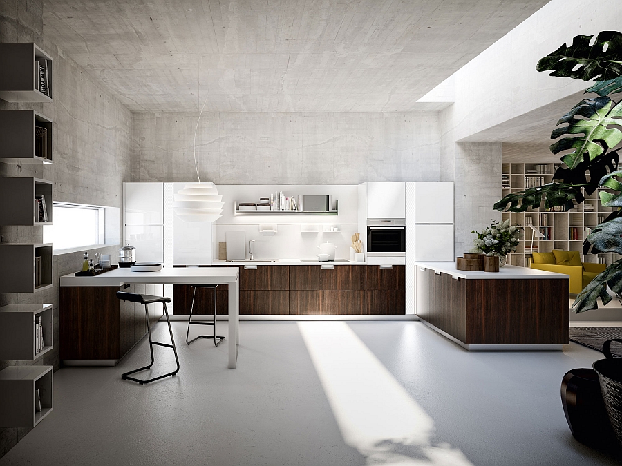 Beautiful Lux kitchen in smoked oak