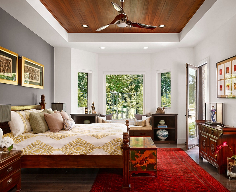 Asian Inspired Bedroom Designs 116