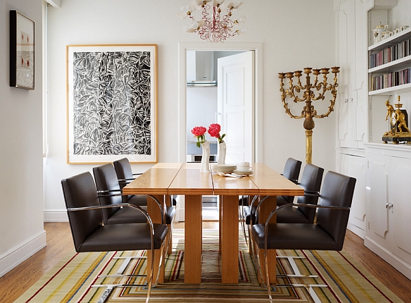 Beautiful dining table in wood