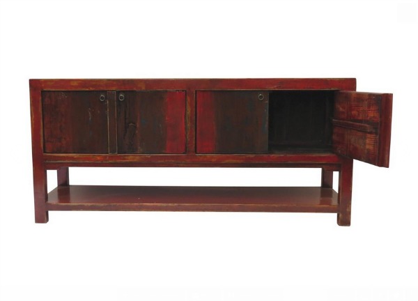 Dar stained Rustic Sideboard.jpg