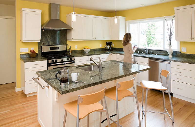 Dreamy kitchen with shaker style cabinets