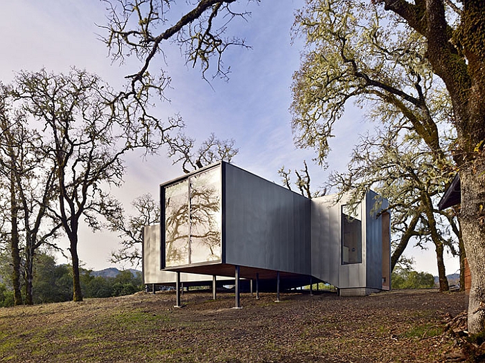 Economical home in california on stilts