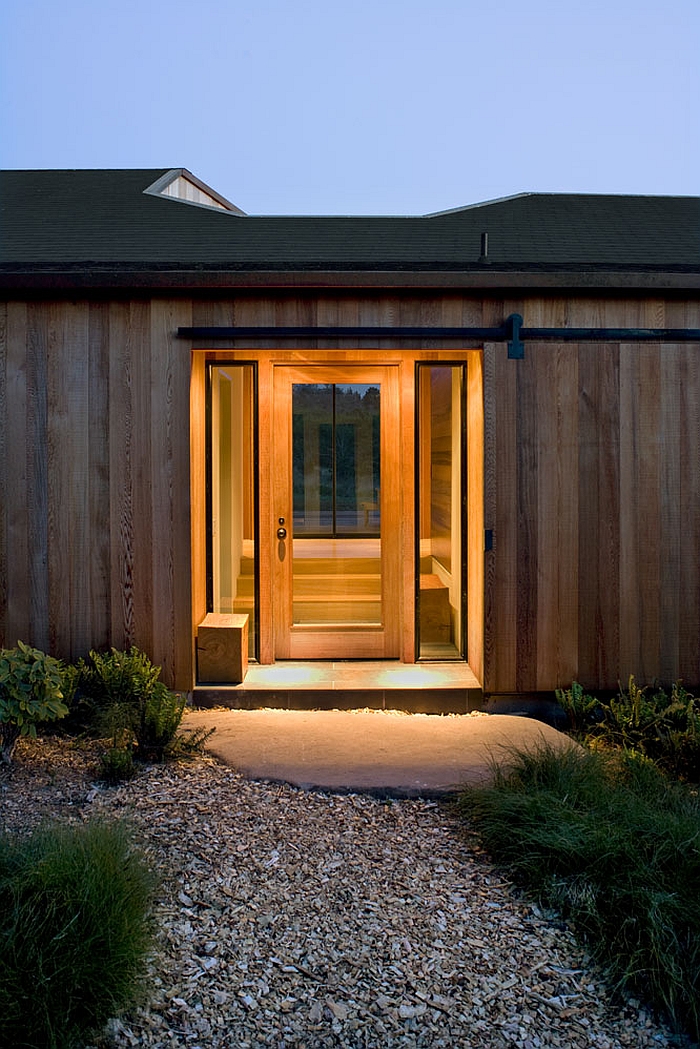 Entranceway to the Sea Ranch House