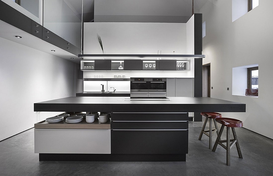 Exquisite kitchen with minimalist design